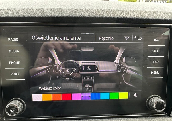 Skoda Karoq cena 125900 przebieg: 25500, rok produkcji 2022 z Sępólno Krajeńskie małe 562